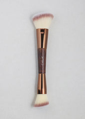 BAMBOO DOUBLE ENDED CONTOUR & BRONZER BRUSH