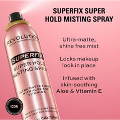 Revolution Beauty London, Superfix Misting Makeup Setting Spray