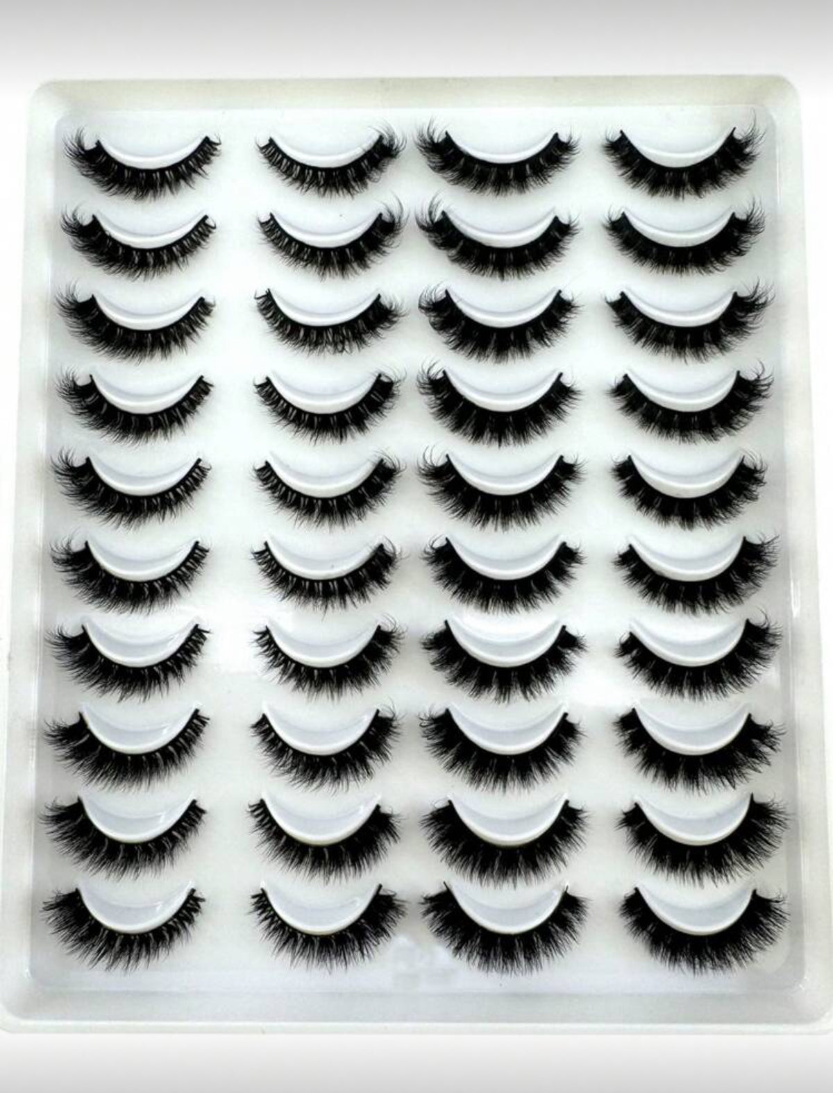 20 Pairs Mink Eyelashes