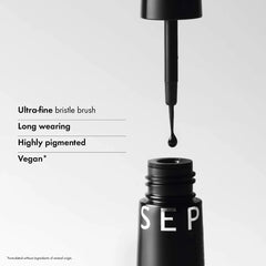 Sephora Long Lasting Eyeliner High Precision Brush- Black