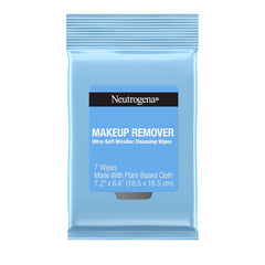 Neutrogena Makeup Remover Wipes, 7 ct, Travel Pack