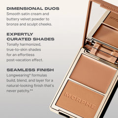 MORPHE CHEEK THRILLS BRONZE & TONE DUOS
