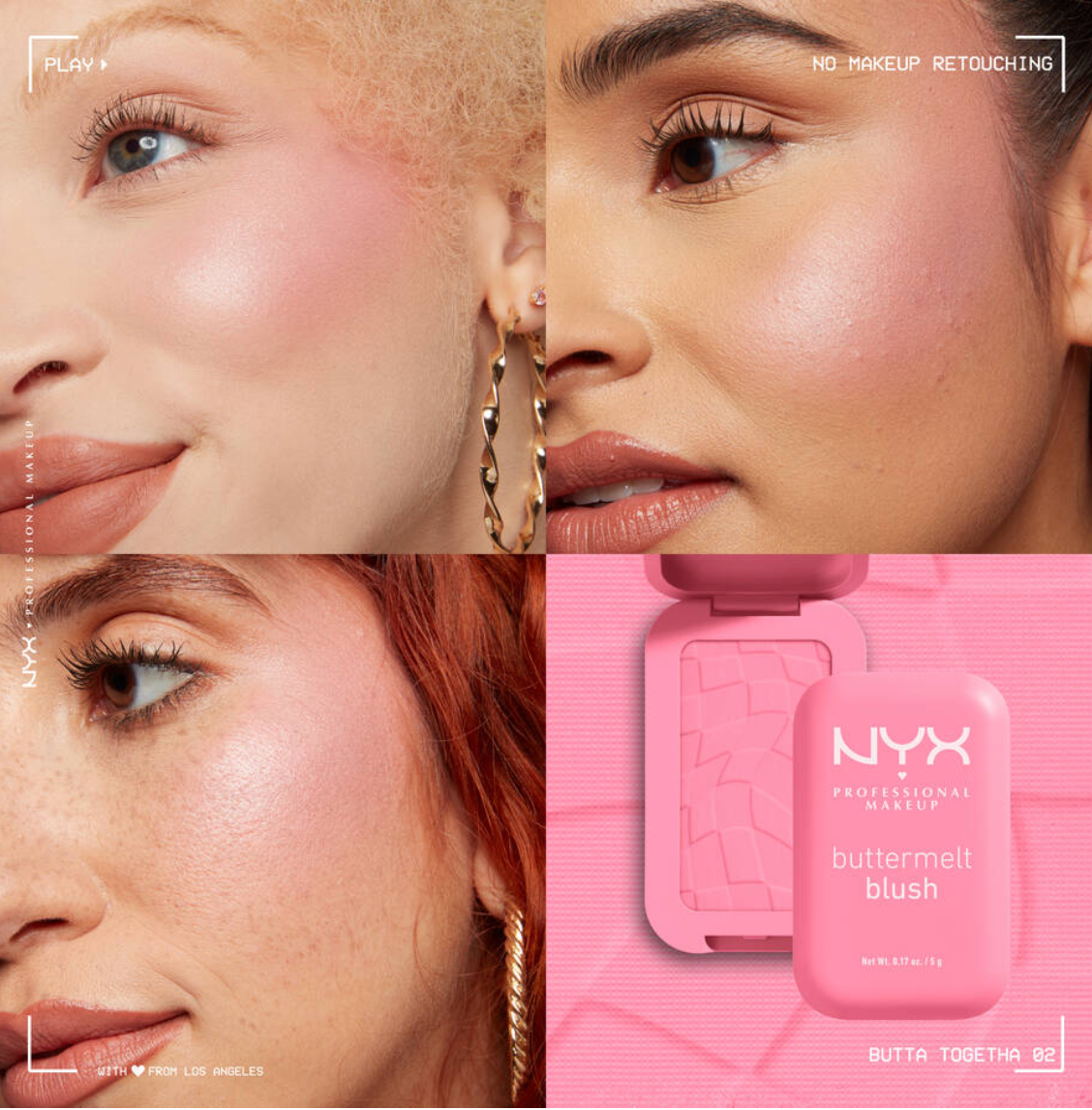 NYX Buttermelt Blush