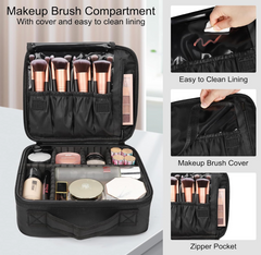 Travel Makeup Train Case Makeup Cosmetic Case Organizer